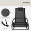 Chaise berçante d'extérieur pour bronzer, piscine, plage, porche