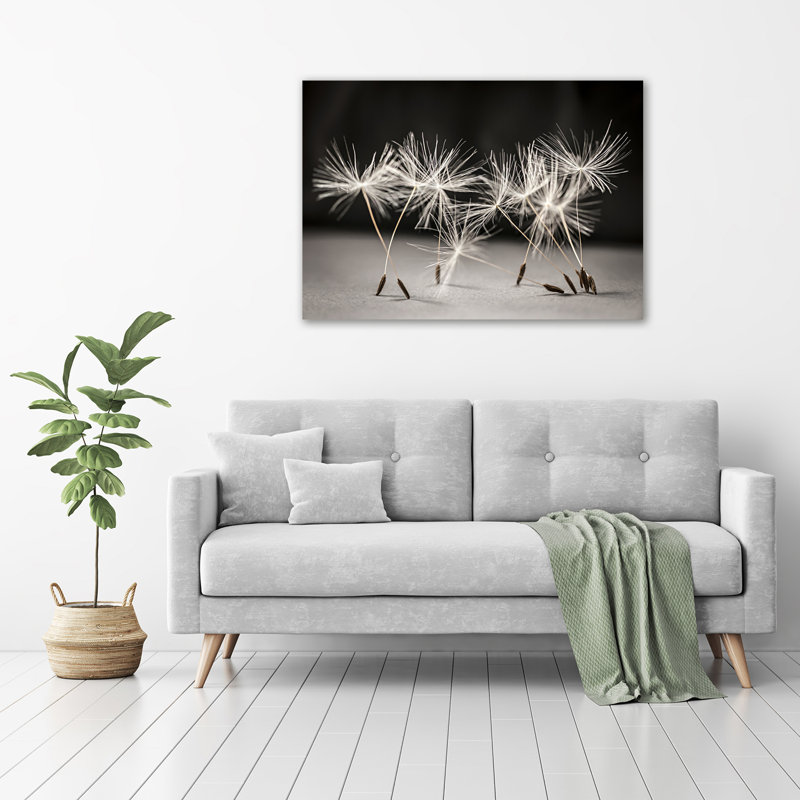 Dandelion Seeds - Wrapped Canvas Print