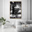 Oliver Gal Night Walk Cheetah Photography - Framed Acrylic Glass Wall Art-1306616772-1306616778