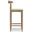 Tabouret de bar Mid-Century rembourré Molly-111282183