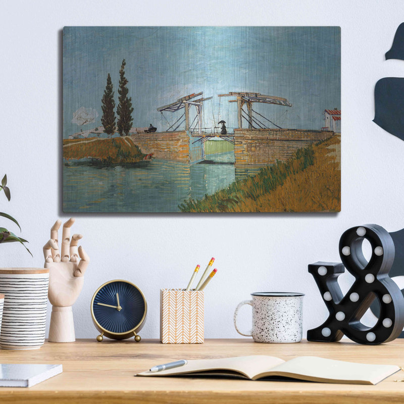 "Die Zugbrucke" par MASTERS, H 12 po x l 16 po