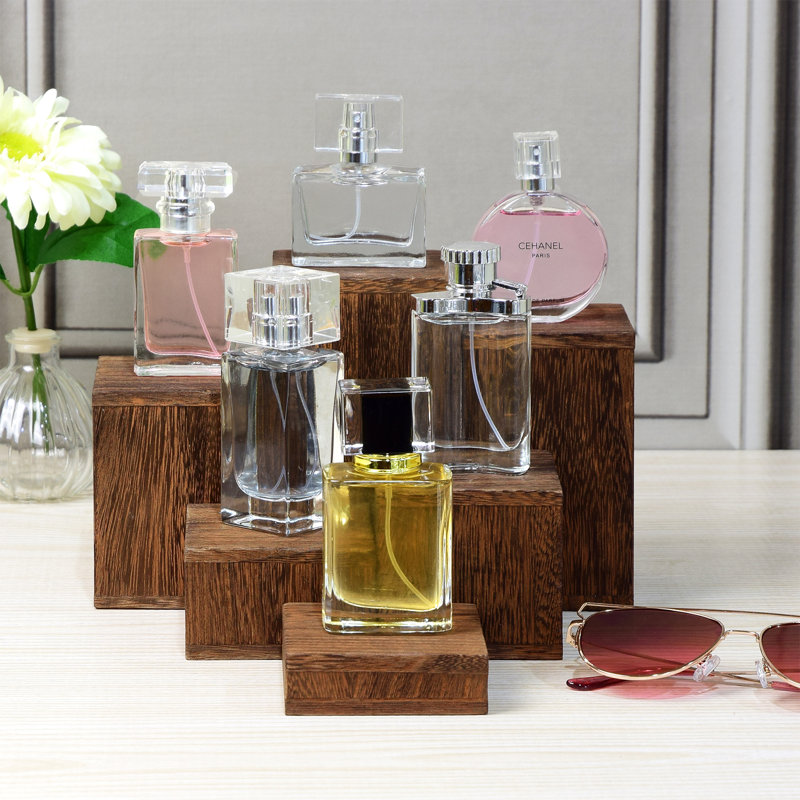 Wood Jewelry Stand +, Brown