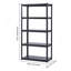 Tablettes de rangement à 5 niveaux: P 18 po x l 36 po x H 72 po-402332136