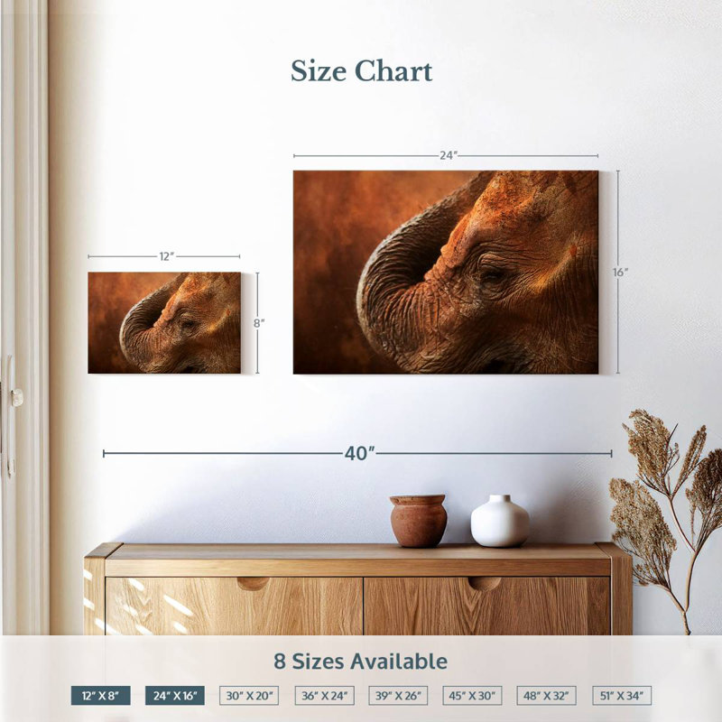 Brampt Sleeping Mammoth, 16" H x 24" W
