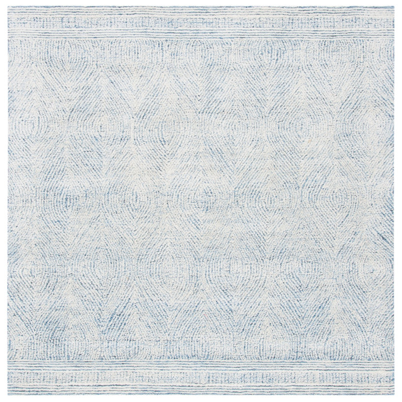 Colbert Hand Tufted Wool Rug, Square 6'