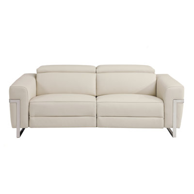 Cuir grainé avec fauteuil inclinable Global United