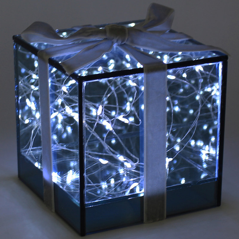 LED Luminary & Pathway Lights, Silver, 13cm H x 13cm W x 13cm D