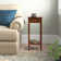 Amreece Solid Wood End Table with Storage