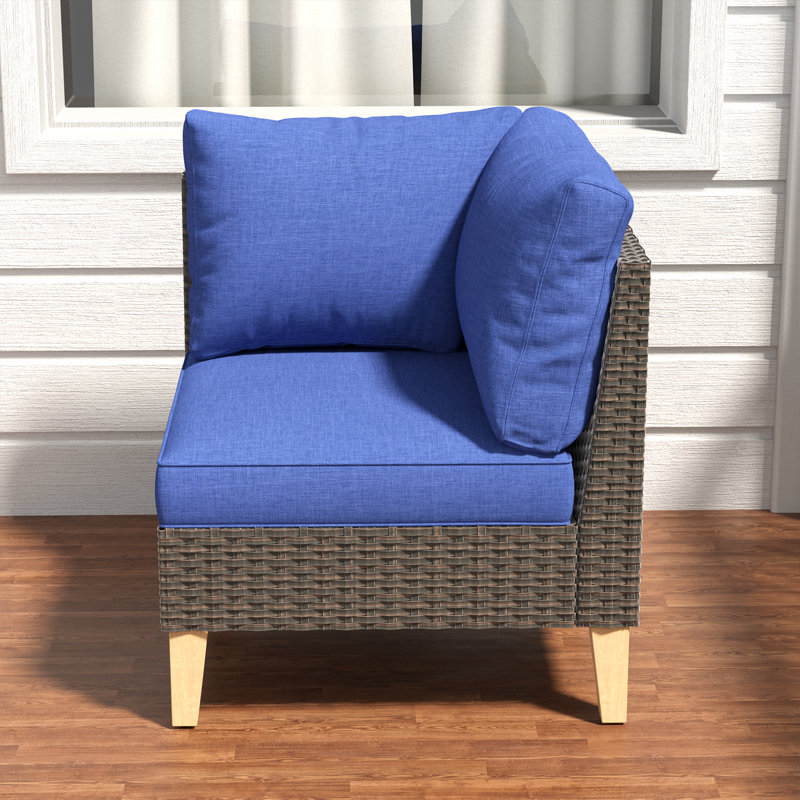 Méridienne d'extérieur Tuule, Bleu