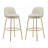Rio Claro Indoor Metal Upholstered Barstool Set of 2-1916413607