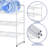 32'' Wide 3-Tier Wire Grid Shoe Rack Shelf for Closet Stackable and Adjustable-2050845072