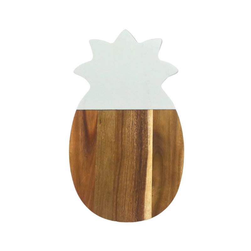 Wood Cutting Board, White