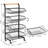 4-Tier Rolling Snack Cart