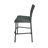 29" Outdoors PE Rattan Armless Barstools, Set Of 2, Grey-1781328297