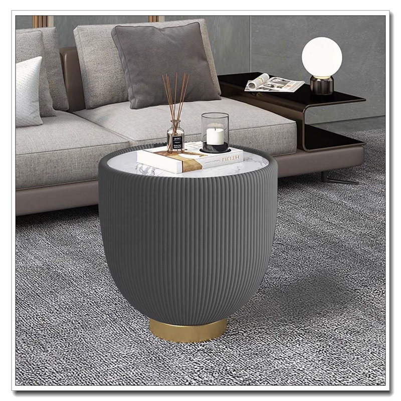 Table basse en forme de tasse, Gris