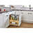 Wood Bottom Mount Pullout Waste/Trash Container With Storage W/ Soft-Close-107108753