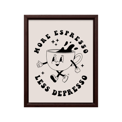 Plus d'espresso, moins de café espresso