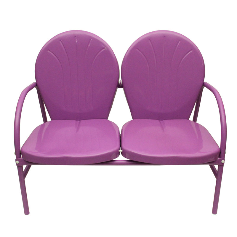 Fauteuil tulipe 41 po, Mauve