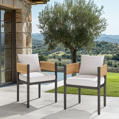 Outdoor Patio Dining Armchair