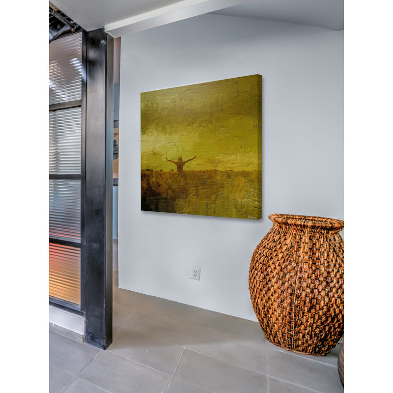 « freedom » par parvez taj,-impression sur toile tendue, H 48 po x l 48 po x P 1,5 po