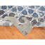 Tapis gris en laine et en soie noué à la main 10 pi x 14 pi 1 po 1BBF5D51337C4F75A8C7666922F949D9