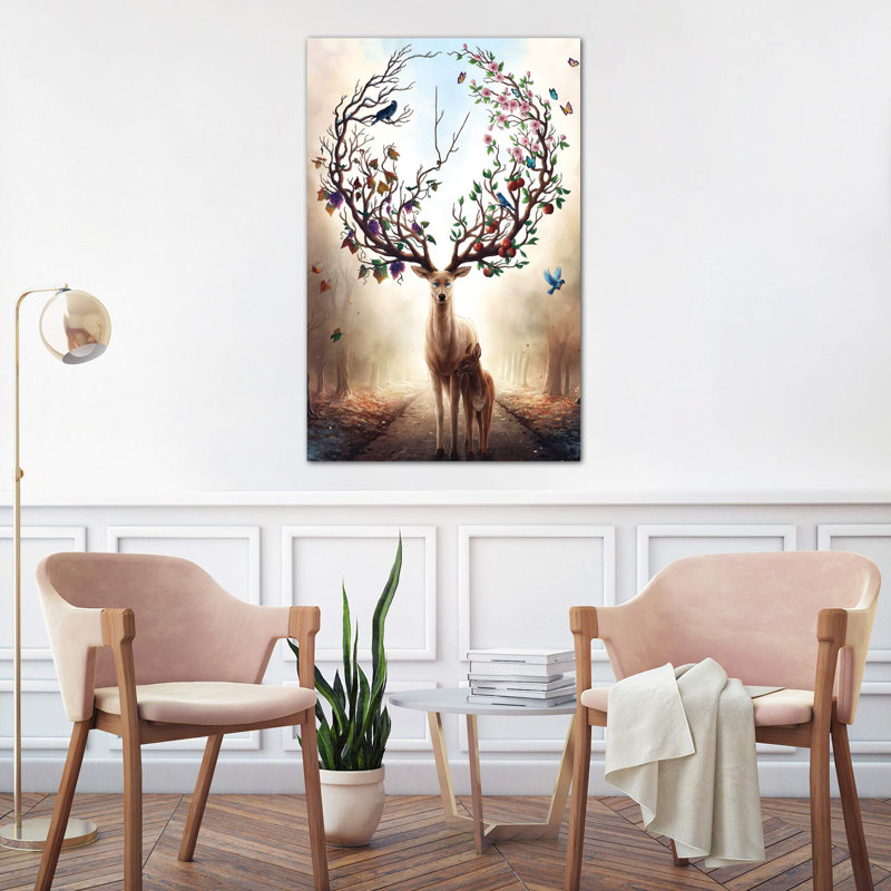 Seasons by JoJoesArt - Wrapped Canvas Print, 66.04 cm H x 45.72 cm W x 1.91 cm D