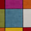 Modern Rug, Chequered Easy to Clean Rug For Living Room, Dining Room, Bedroom, Kitchen-1699015601