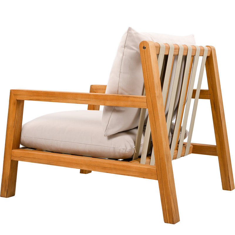 Trinidad Outdoor Teak Lounge Chair