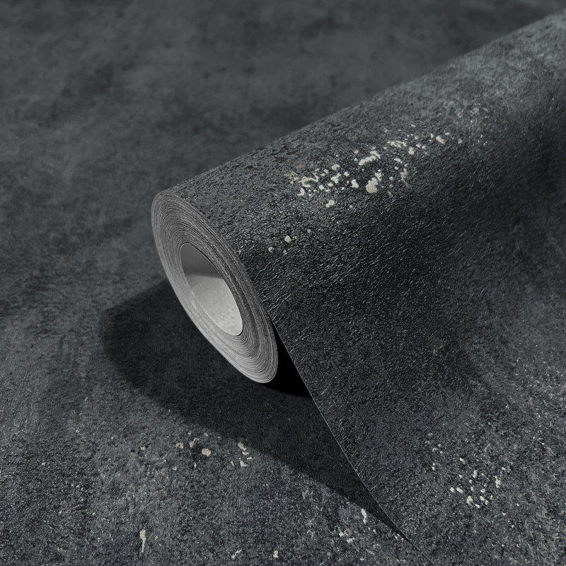 Kavalier Plain Painted Texture 10.05M X 53Cm Metallic Elements Wallpaper Roll