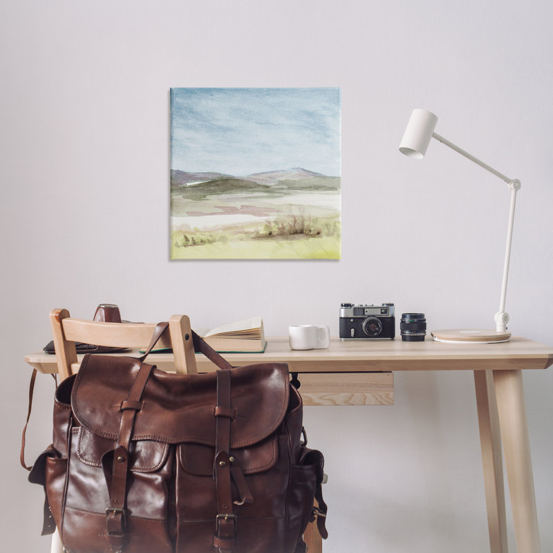 «Crisp Morning Mountains», art mural sur toile par Lanie Loreth, H 30 po x l 30 po