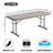 Rectangular Portable Banquet Table-53881575-53881573