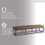 Banc d'appoint Hlynur