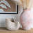 Sand and Cement Nautilus Shell Planter with Textured Beige Finish-776766786