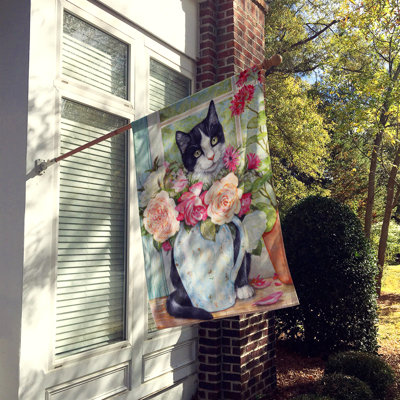 Double Sided Polyester Animal Garden Flag
