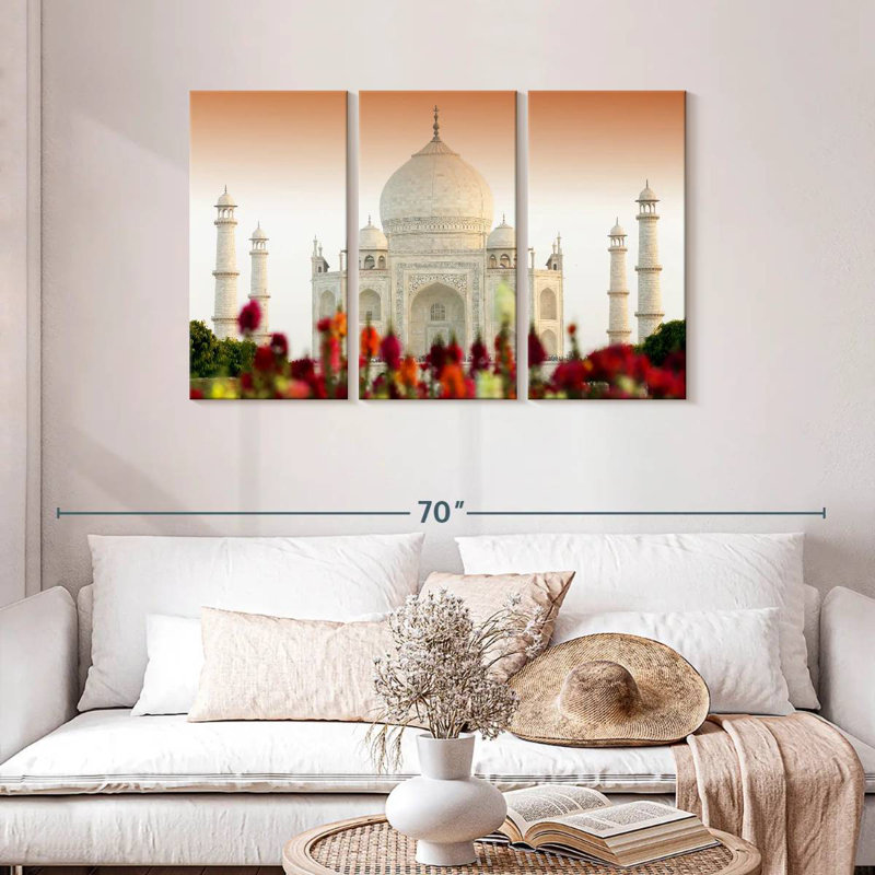 Sebbie Majestic Taj Mahal, H 32 po x l 50 po