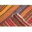 Rayures Symphony: élégant tapis Kilim 6 x 8 pour les espaces de vie