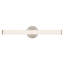 Tectra 24-in Black dimmable LED Wall Sconce-1952623462
