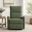 Fauteuil inclinable manuel pivotant avec rotation à 360 ° et coussin rembourré-1562033630
