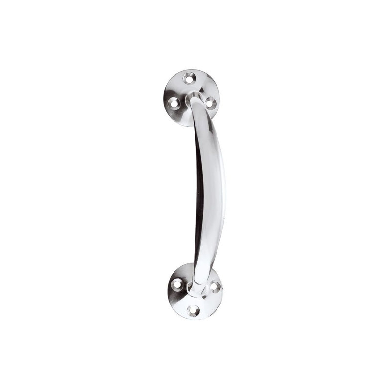 Victorian Bow Handle, Polished Chrome