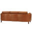 Canapé en cuir véritable 88 po Norcutt Coltyn