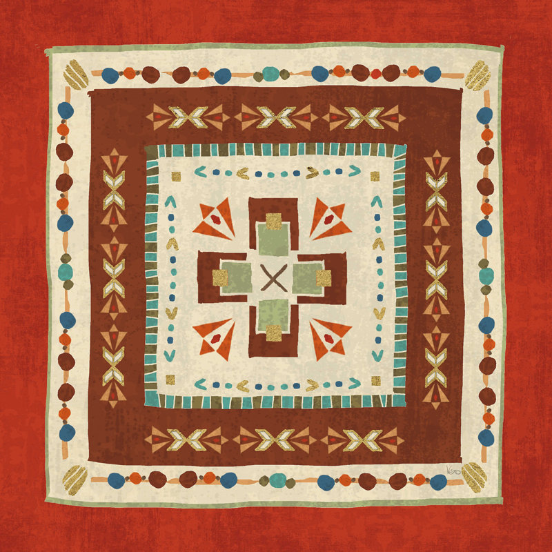 Southwest At Heart Tile VI, H 30 po x l 30 po