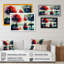 Couple romantique sur l'eau I - peinture sur toile-694361217-694361222