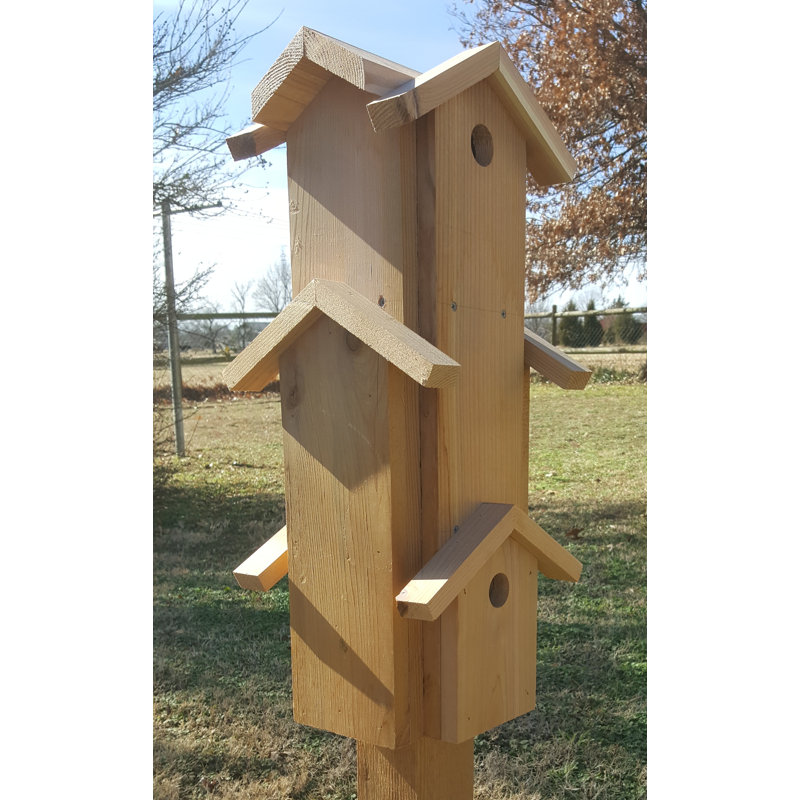 Maison d'oiseaux 25 po x 10,5 po x 10,5 po Palmateer Tower