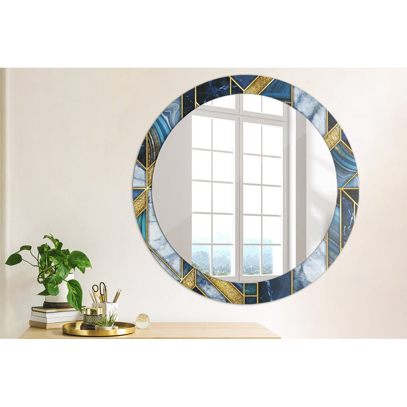 Huldar Glass Flat Wall Mirror