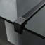 Walk in Shower Enclosure With Dark Grey Easy Clean Safety Glass -671703393-671703399