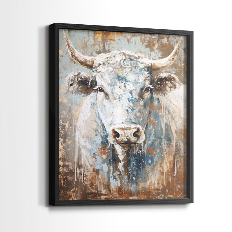 ANIMALS Series CXXXIII  -Premium Framed Print -Ready to Hang - No Nails Required, Noir, H 15 po x l 12 po