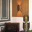 Kleist Steel Flush Mounted Sconce