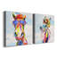 Groovy Horse And Sky - ensemble de 2 peintures-275469032-275469036