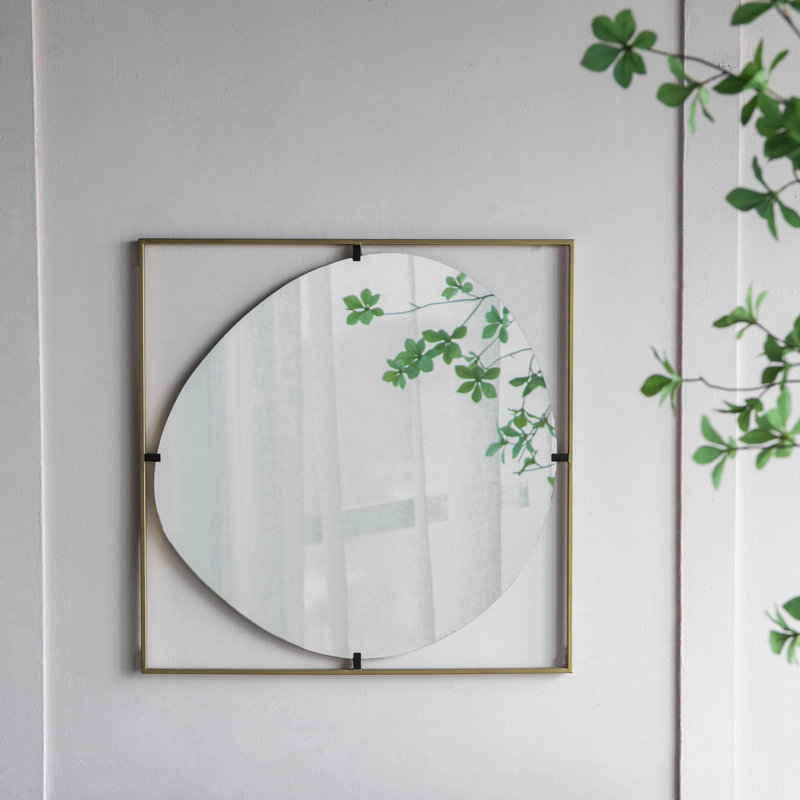 Miroir d'appoint, 31,9 po x 31,9 po