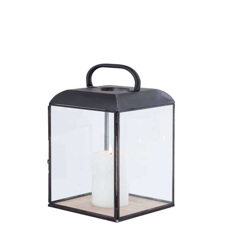 3 Piece Wood Wall Lantern Set, 34cm H x 20cm W x 20cm D